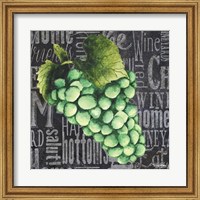 Framed Wine Grapes II