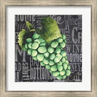 Framed Wine Grapes II