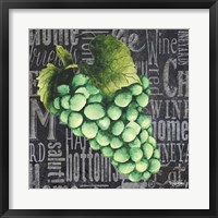 Framed Wine Grapes II