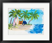 Tropical Vacation II Framed Print