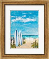 Framed Tropical Surf II