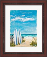 Framed Tropical Surf II