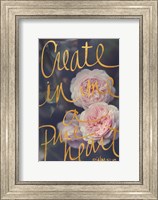 Framed Create In Me A Pure Heart