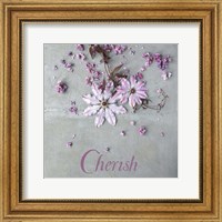 Framed Cherish