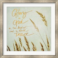 Framed Glory to Good