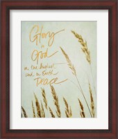 Framed Glory To God
