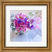 Framed Violet Blooms