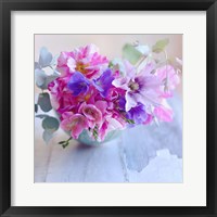 Framed Violet Blooms