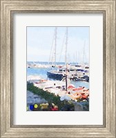 Framed Watercolor Naples