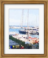 Framed Watercolor Naples