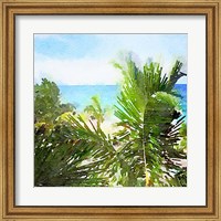 Framed Watercolor Vero Beach