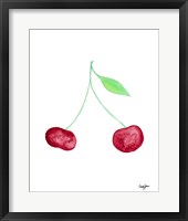 Framed Two Cherries II