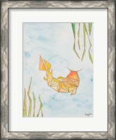 Framed Origami Koi