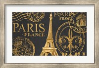 Framed Letters from Paris II