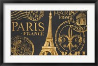 Framed Letters from Paris II