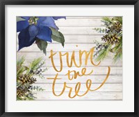 Framed Trim The Tree