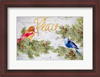 Framed Holiday Peace