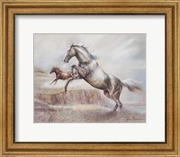 Framed Wild Horses II