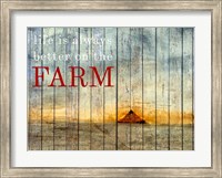 Framed On the Farm I