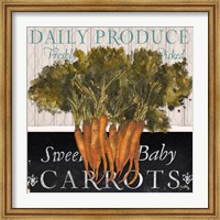 Framed Vegetable Farm Fresh II