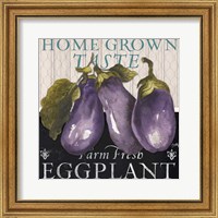 Framed Vegetable Farm Fresh IV