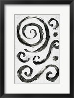 Framed Tribal Swirls II