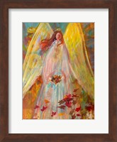 Framed Harvest Autumn Angel