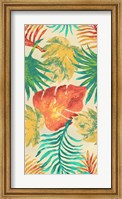 Framed Havana Palm Pattern