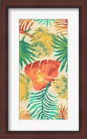 Framed Havana Palm Pattern