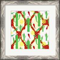 Framed Chili Fiesta Pattern II