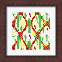 Framed Chili Fiesta Pattern II