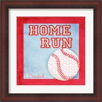 Framed 'Sports Fan I' border=