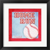 Framed Sports Fan I