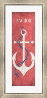 Framed Oars & Anchors I