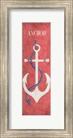 Framed Oars & Anchors I