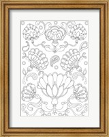 Framed Floral Chain II
