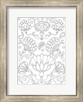 Framed Floral Chain II