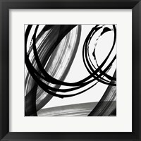 Framed Black and White Pop I