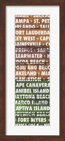 Framed Florida Wood Type