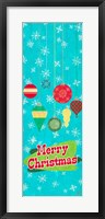 Framed Merry Christmas Ornaments