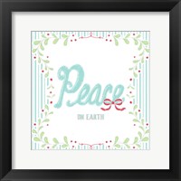 Framed Christmas Wreath III