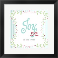 Framed Christmas Wreath IV