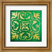 Framed Green Mosaic