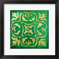 Framed Green Mosaic