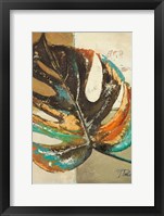 Contemporary Leaves II Framed Print