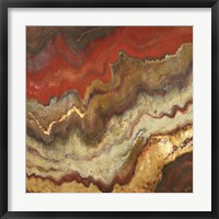 Framed Lava Flow Square