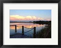 Framed Lake Saunders I