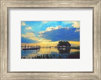 Framed Lake Dora Sunset