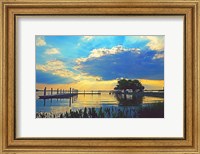 Framed Lake Dora Sunset