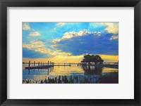 Framed Lake Dora Sunset